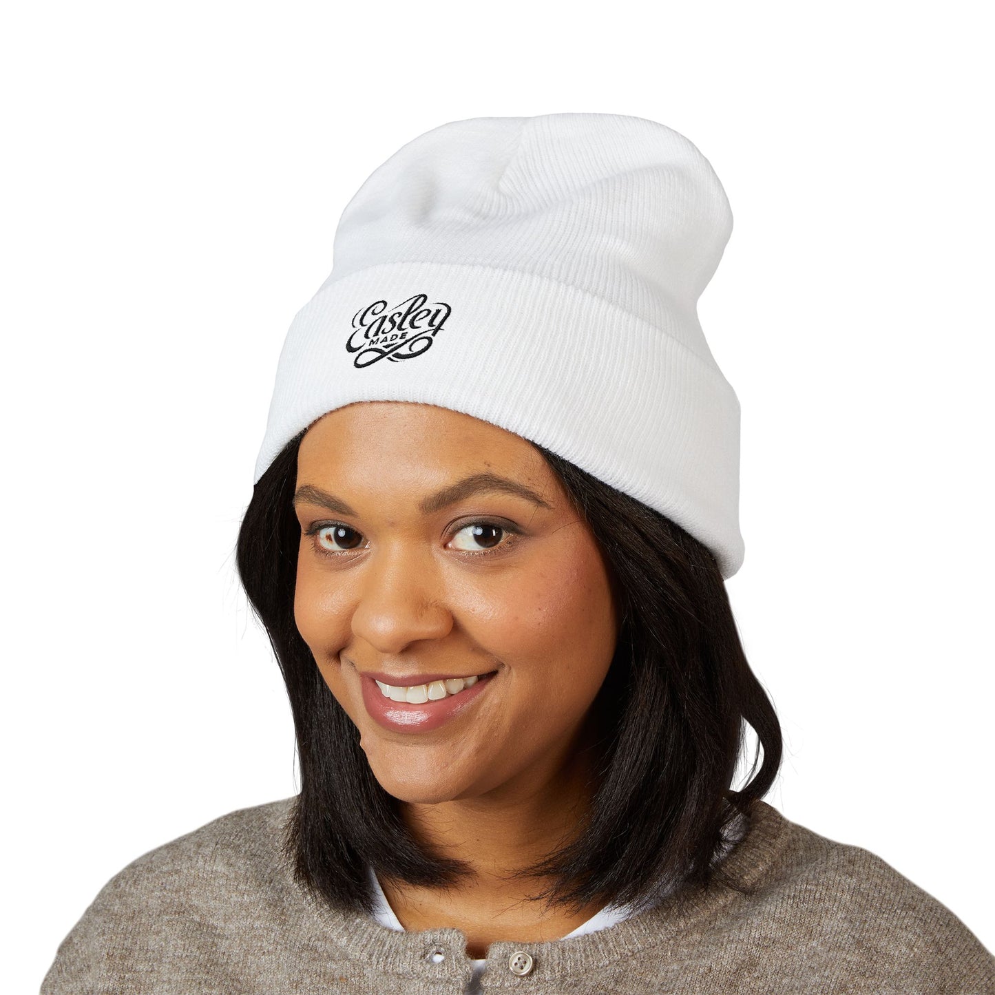 Easley made signature:Classic Cuffed Beanie (Embroidery)